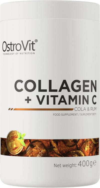 OstroVit Collageen + Vitamine C 400g – Collageen Poeder | Met Vitamine C / Collagen Dietary Supplement