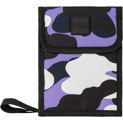Urban Classics - Neck Pouch Oxford ultraviolet camo one size Schoudertas - Paars