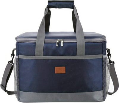 Nivard Koelbox - Koeltas - Frigobox - Autokoelbox - Lichtgewicht - Coolbox - Wielen - Draagbaar - Blauw