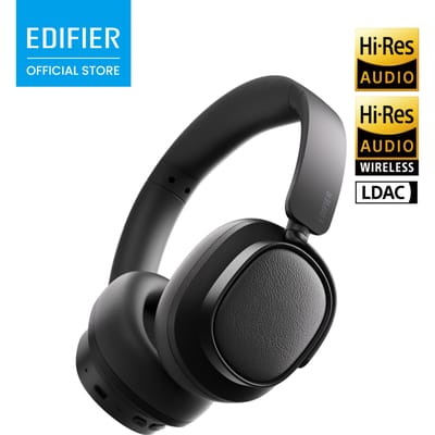 Edifier ES850NB Draadloze Over-Ear Hoofdtelefoon Hybride ANC -45dB Hi-Res LDAC 92H Batterij Snelle Oplading Bluetooth V5.4 AI Oproep Oortelefoon