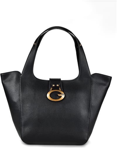 GUESS schoudertas shopper Camden Tote Black zwart