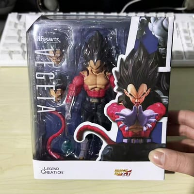 Figurines SHF Dragon Ball GT Super Saiyan 4 Son Goku Vegeta Figurine d'Action Modèle Articulé Collection Anime Saiyan God Goku Poupée Modèle Jouets