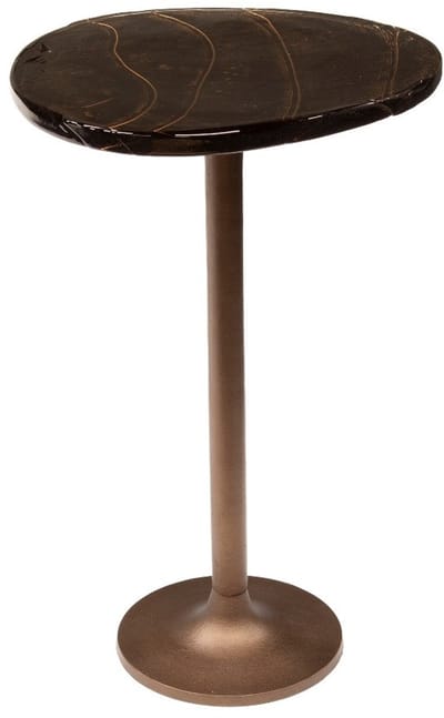 Fraaai - Benny bijzettafel L - koper antiek finish