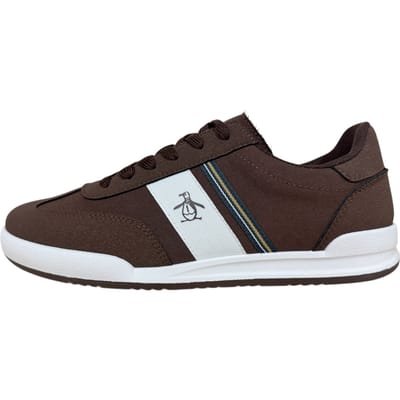 Penguin Gaz Heren Chocolade Sneakers