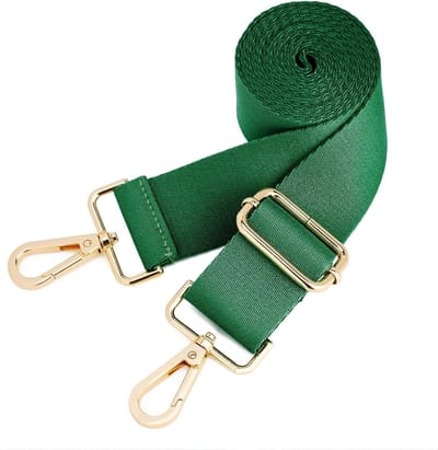 Duurzame Canvas Schoudertas met Brede Schouderband en Verstelbare Vervangband in Groen - Perfect voor Dagelijks Gebruik, Stijlvol en Ruim