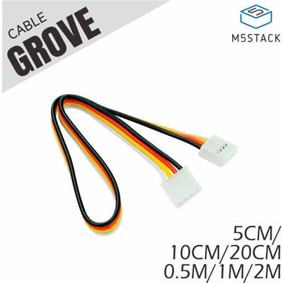 M5Stack officiële ongebogen Grove-kabel 1m/2m/50cm/20cm/10cm/5cm