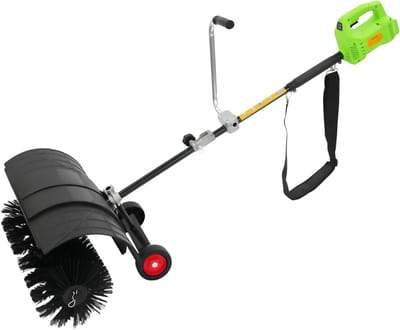 Bladblazer en Veegmachine - Outdoor Reiniger - Tuin Onderhouden - 2-in-1 Functie - 180 cm - Zwart Groen