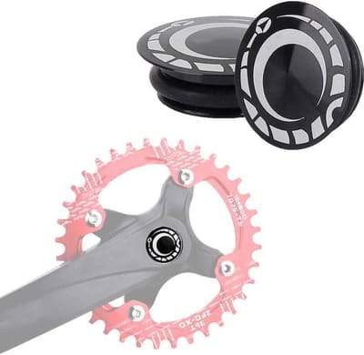 Bicycle Crank Cover en Crank Arm Bevestigingsschroef - Aluminium Bescherming voor Mountainbike en Racefietsen, Anti-Stof en Duurzaam Accessoire