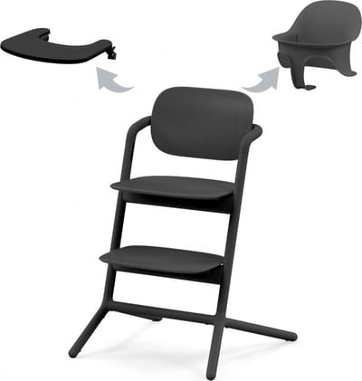 Cybex Lemo Kinderstoel 3-in-1 Set - Stunning Black