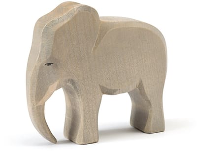 Ostheimer houten olifant stier speelgoed handgemaakt FSC.