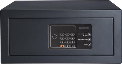 Digitale Laptopkluis - Hotelkluis Beveiliging - Veilige Opslag - LED Paneel Braille - 25 Liter Capaciteit - Zwart