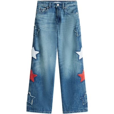 Tommy Hilfiger Girls Mabel Star Heritagestardenim Maat: 16 | Spijkerbroeken Outlet | Unisex | Blauw