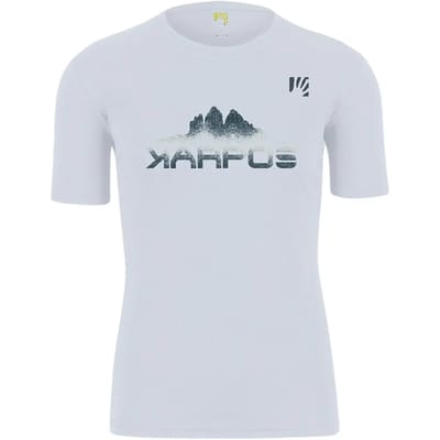 Karpos Loma Evo Print T-shirt Met Korte Mouwen Wit XL Man