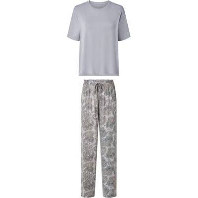 ESMARA Dames pyjama (Grijs, XS (32/34))