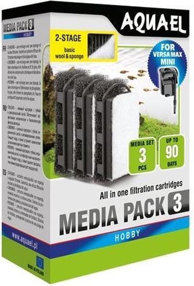 Aquael Filtercassette Versamax Mini - Type Carbomax