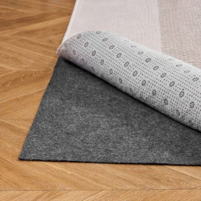 VEVOR tapijtonderlegger, antislipmat 914,4 x 1524 x 5,6 mm, op maat te snijden tapijtstopper gemaakt van polyester en TPR met rubberen pad, antislip en waterdicht, universeel voor alle vloeren, lades en kofferbakken.