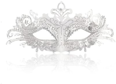 Dailygoods- Venetiaans Masker - Handgemaakt - Maskerade Masker - Carnaval - Halloween - Feestkostuum - Universele Maat