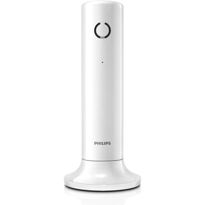 Philips Telefoon Linea M4501W/01 Single - Huistelefoon met 1,6 Inch Display - DECT Telefoon - Vaste Telefoon met 16 uur Spreektijd – Huis Telefoon met 180 Uur Standby - Wit