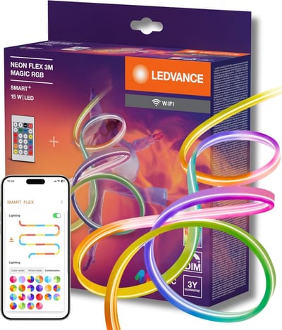 Slimme WiFi LED Strip Kleurrijk en Dimbaar voor Buiten - 3 Meter Universeel