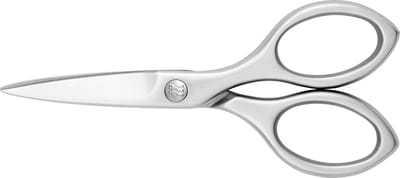 ZWILLING TWIN Select huishoudschaar - schaar, keukenschaar van roestvrij staal in tijdloos, puristisch design, 13 cm, mat zilver