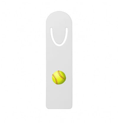 Hacebo® - Honkballer metalen boekenlegger - Honkbal - Honkballers - sport - bal - cadeau Bladwijzer boekenleggers - 12.7 cm x 3.2cm
