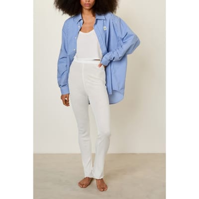 American Vintage Jukday Sweat Pants Nacre Größe: S | Jogginghosen Outlet | Damen