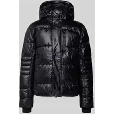 Regular fit gewatteerd jack met capuchon