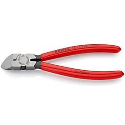 KNIPEX Diagonaalscharen, 160 mm, gepolijste kop, 45° punt, vanadium-elektrostaal, DIN ISO 5743