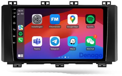 CarPlay autoradio geschikt voor Seat Ateca | 2016 t/m 2020 | Android 13 | Draadloos Apple CarPlay & Android Auto | 2GB + 32GB | QuadCore processor | Denago DNG-A247 | 2025 model | 2016 2017 2018 2019 2020 | Bluetooth & Wifi