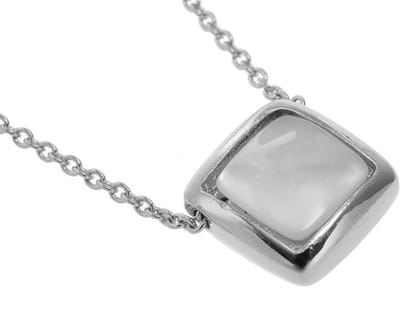 Behave - Korte ketting met schelp hanger - Zilverkleur - 40 cm + verlengketting