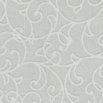 Erismann Vinylbehang 10467-24 - Opus-2 - Klassiek Groen - 53cm x 10.05m