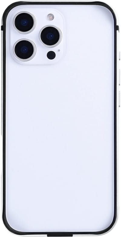 Rixus Crash Guard Case For Apple iPhone 16 Pro White Titanium
