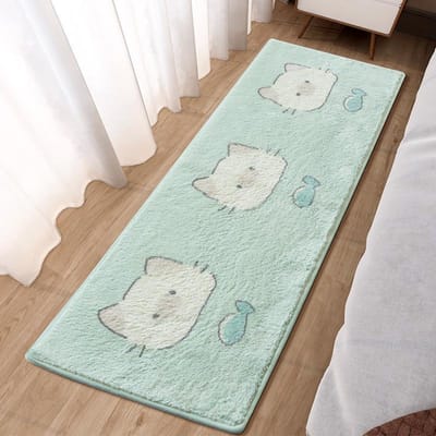 Slaapkamer Tapijt Meisje Hart Erker Bedmat Schattig Meisje Kinderen Cartoon Kamer Huis Voetmat 60*90cm