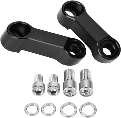 Motorfiets Achteruitkijkspiegel Verhoger 10mm 8mm - Verstelbare Mount Adapter voor Veiligheid en Zichtbaarheid