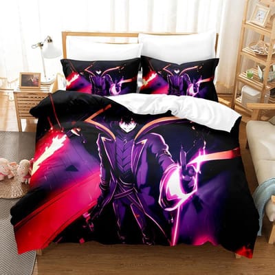 The Eminence In Shadow Cid Kagenou Beddengoed Collectie Cartoon Anime DrieDelige Set Volwassen Kind Slaapkamer Dekbedovertrek Collecties Huis Textiel EU Twin 135x200cm