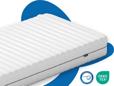 Akkon® Koudschuim Matras 90x180 - 14 cm dik | Orthopedisch - Hybrid Koudschuim HR45 - Premium kwaliteit - 50 nachten proefslapen