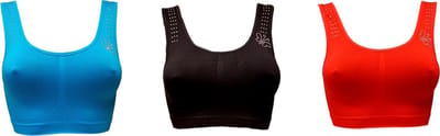Sweet Angel bh met strass 3pack one size