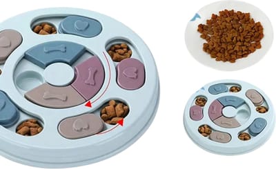 Livano Honden Speelgoed - Hond - Speelgoed - Dog Toy - Hondenpuzzel - Snacks - Blauw