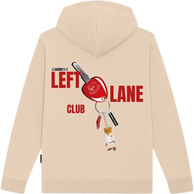 Baron Filou Heren Trui Bruin Left Lane Club
