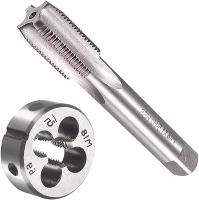 M18 X 1.5 Tap en Draadset voor Precisie Draaien, HSS Gereedschap voor Schroefdraadbewerking en Draadsteken