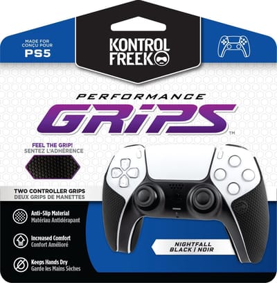 PS5 KontrolFreek Performance Grips Zwart