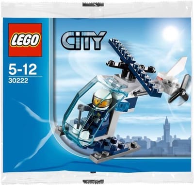 LEGO City Mini Politiehelikopter - 30222