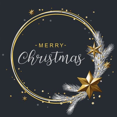 Kerst thema servetten - 20x st - zwart - Merry Christmas - 33 x 33 cm - kerstdiner servetjes - lunch/diner - kerstservetten