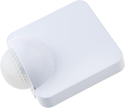 Bewegingssensor 180° voor Binnen en Buiten - IP65, 10m Detectie, Infrarood, Wandmontage, 1200W