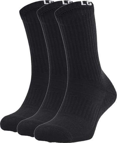 3 paar Under Armour Core Crew sokken unisex sportsokken 1358345