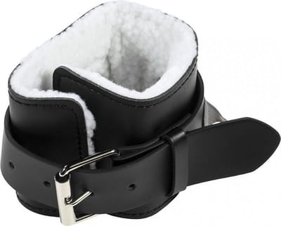 Gorilla Sports Ankle strap - Gym - Enkelband - Kickbacks - Voetriem - Leer