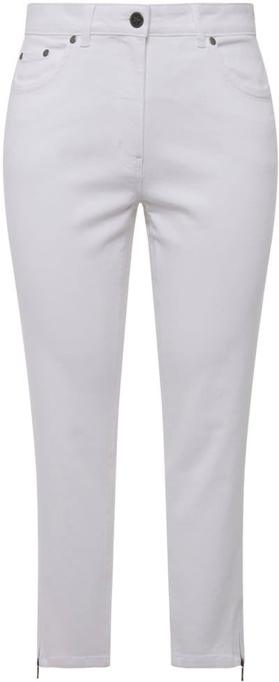 Angel of Style - Dames - Jeans Irma Slim Fit stretchcomfort 5-pocket - Sneeuwwit - Maat 42