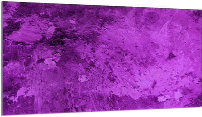 TMK ArtDeko Serie - Beschermplaat voor Kookplaat - Fiolet - 90x52cm - Met Siliconen Voetjes