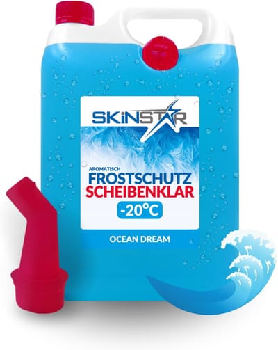 Effectieve antivries ruitenreiniger tot -20 °C | gebruiksklaar en geurvrij | helder zicht in de winter (20 L)