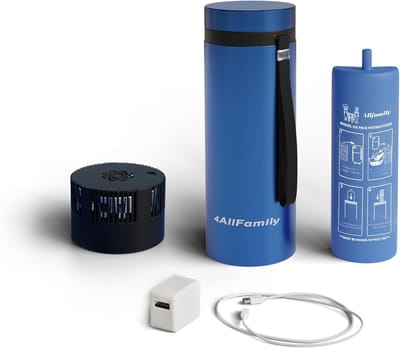 Insuline Koelbox Reisset TSA Goedgekeurd voor 72U - Medische Cooler voor Injectiepennen en EpiPens – Blauw